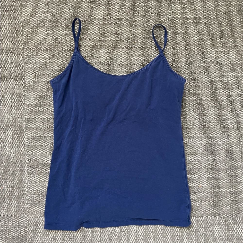 Navy Blue Tank Top